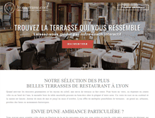Tablet Screenshot of lyonterrasse.com